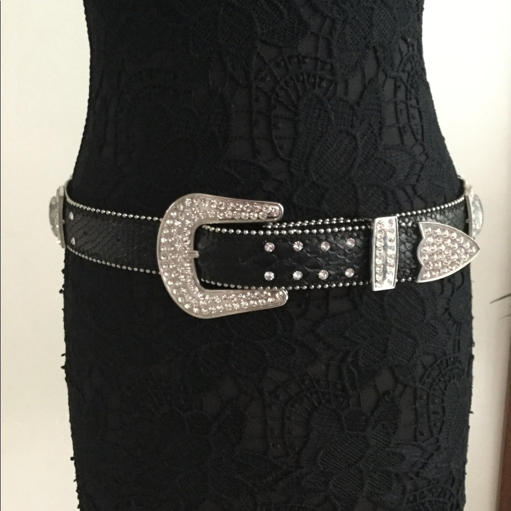 The Buckle Rhinestone Belt